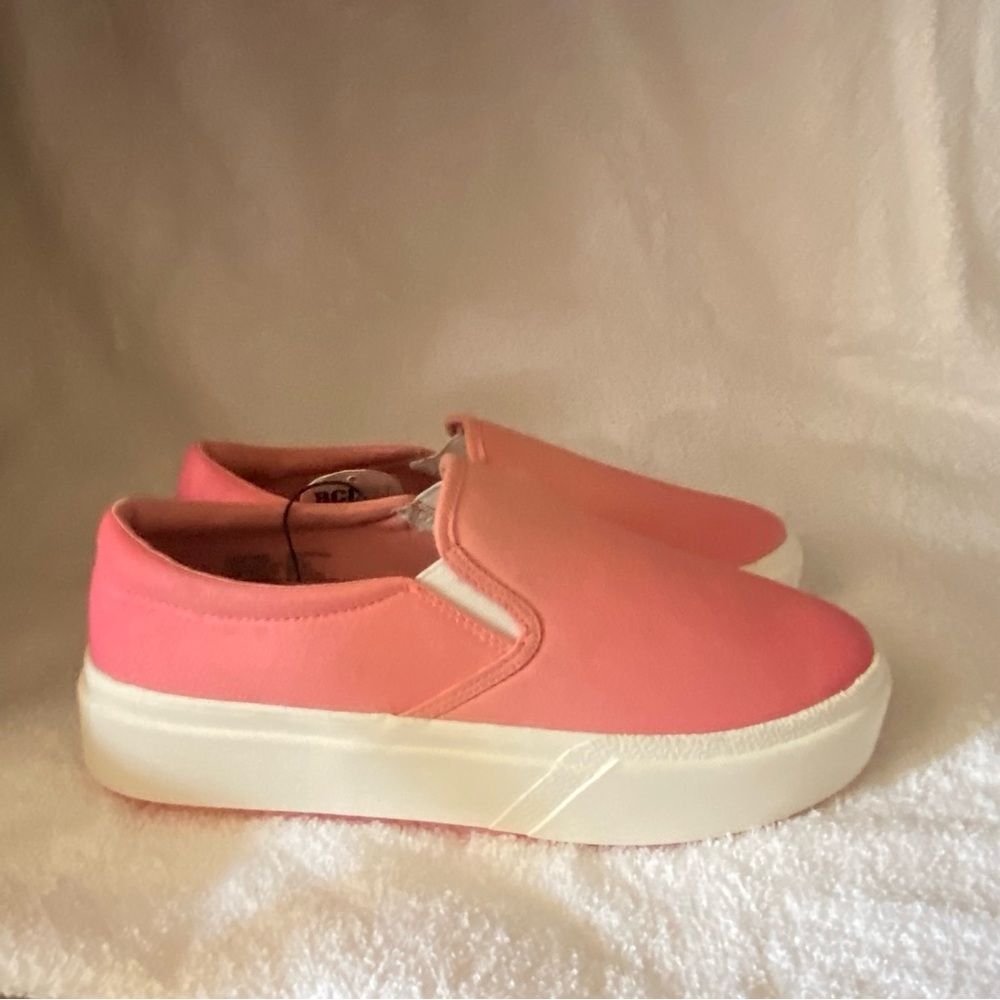 Wonder Nation Shoes Women’s Size 6 Platform Slip On Pink New With Tags